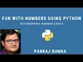 Automorphic Number check Using Python