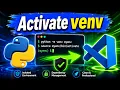 How to Create Activate Python Virtual Environment in VS Code Python venv Tutorial for Beginners