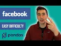 Facebook Data Science Interview Questions with Python Pandas Easy difficulty