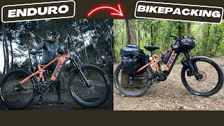Convertí mi BICI de ENDURO en algo MUY DIFERENTE. (Enduro - Bikepacking)