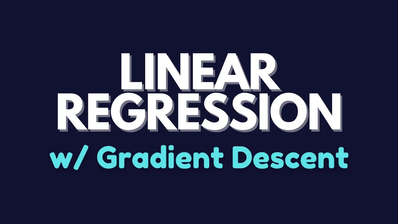 Multiple Linear Regression with Gradient Descent from Scratch