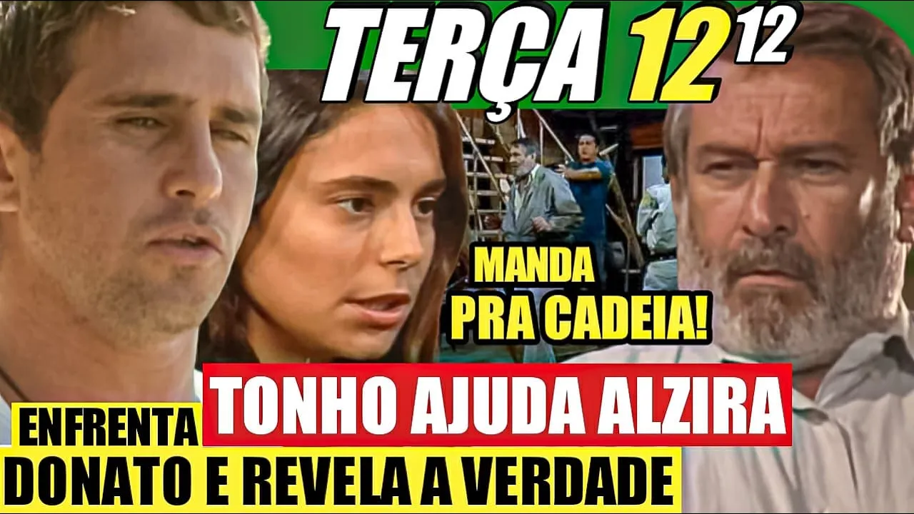 MULHERES DE AREIA Capítulo de hoje TERÇA 2/12 - Resumo da novela mulheres de areia hoje
