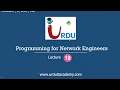 Lecture 10 Programming for Network Engineers Python Condition If Else Elif