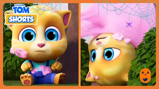 CANDY FLOSS TRAP! 🍭 😱 🎃 - Talking Tom Shorts - Happy Halloween! 🎃
