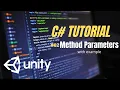 C TUTORIAL What is Method Parameters in C implementation into animation UNITY