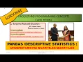 quartile quantile in Python Pandas CLass XII IP By Sangeeta M Chauhan