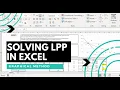 How to solve an LPP Problem using Excel - Graphical Method
