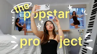 Trying To Become A POP STAR In My 20s (studio sessions, diy music video, dance class & 1st open mic)