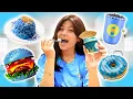 Download Lagu 24 JAM MAKAN SERBA WARNA BIRU ! CnX Adventurers