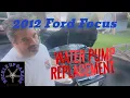 Water Pump Swap on 2012 Focus