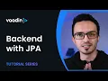 Java web app course - Implementing the backend with JPA