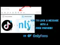 Tutorial how to do free on a locked message on OF