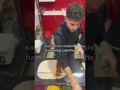 Kantincinin Müdüre Yaptığı Çiğköfte 😂 #shorts