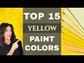 TOP 15 BEST YELLOW PAINT COLORS How To Pick Out Paint Colors 2021