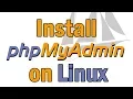 Install phpMyAdmin on Centos 7 Linux Tutorial