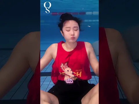 فتاة بنت منزلها بالكامل داخل حوض سباحة!🏊‍♀️🏠