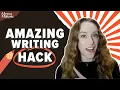 This Writing Hack Will Fix EVERY Problem in Your Book