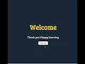 CODING PRACTICE 5 WELCOME APP REACT JS CCBP 4 O CCBP
