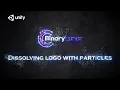 Dissolving Logo With Particles Unity Tutorial