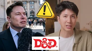 Elon Musk loses billions playing D D