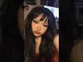 E-girl makeup look