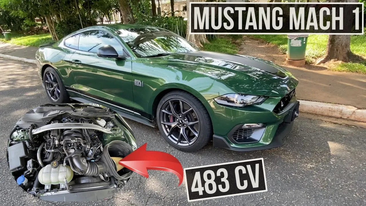 MUSTANG MACH 1: a versão pronta pra pista com 483 cv