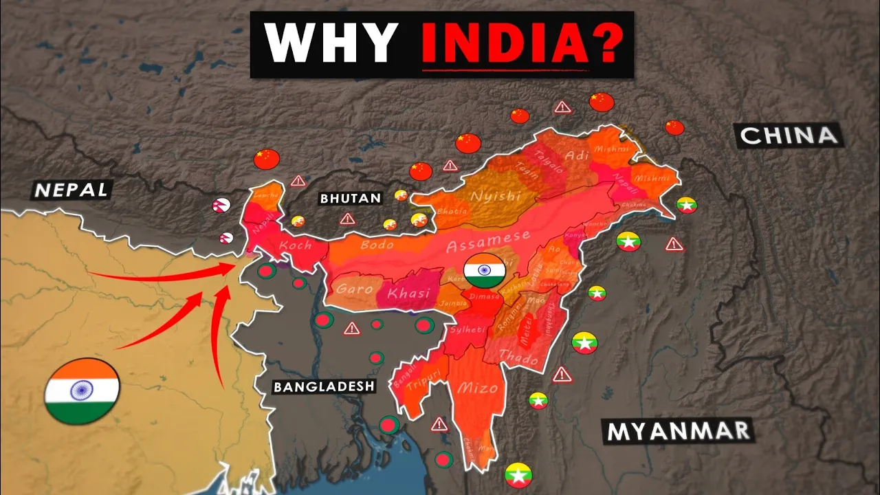 How Seven Sisters Became Part of India | History of North East India