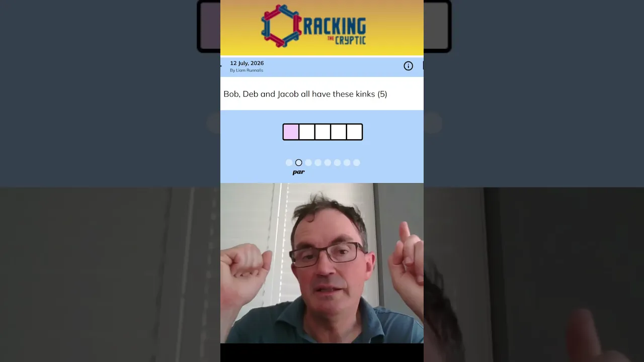 MinuteCryptic in a Minute - 12 July 2026 - 700,000!