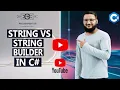 Difference Between String and String Builder In C C String String Builder In C