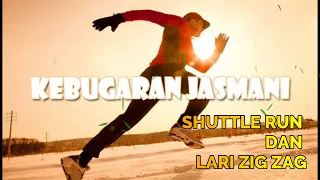 pjok kelas 4 5 6 semester 1 kebugaran jasmani lari bolak balik shuttle run dan lari zig zag