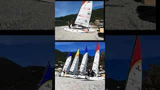 Rigging the new Hobie 16s #shorts