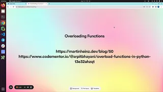 Overloading Functions in Python - singledispatch
