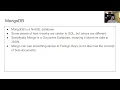 MongoDB Part 1 Terms and Setup