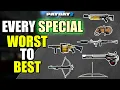 Every SPECIAL WEAPON ranked WORST to BEST Payday 2