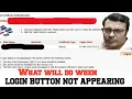 Fix Error Login button not appearing in the screen on e tender