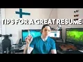 Tips for a GREAT Software Development Resume