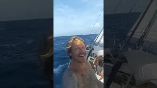 Solo Sailing an Oyster 485 #sailboat #sailing