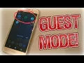 Metro PCS Moto E4 Guest Mode