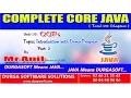 Core Java - OOPS