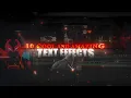 HOW TO MAKE 10 Cool And Amazing Text Effects AFTER EFFECTS TUTORIAL