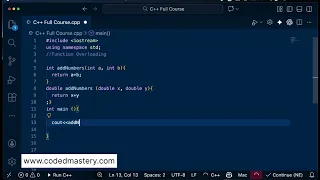 Function Overloading explained