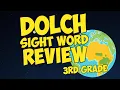 Dolch Sight Word Review Third Grade Jack Hartmann