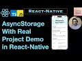 Async Storage in React Native