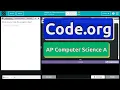 Code org Lesson 6 1 Class Hierarchies Tutorial with Answers Unit 2 Computer Science A CSA