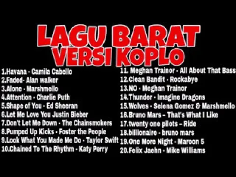 Download MP3 Lagu Barat Versi Koplo low