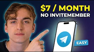 How to Create a Fully Automated Paid Telegram Group No InviteMember