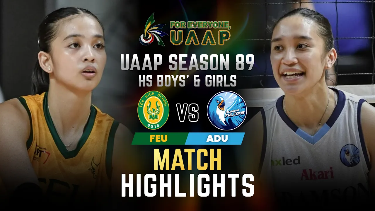 FEU vs. ADAMSON | FULL SET 4 | UAAPSeason 89 Junior Girls' Volleyball 2026