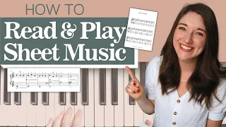 how to read u0026 play piano sheet music step by step explanation for beginners 