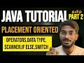 Java Tutorial for Beginners in Tamil Part - 2
