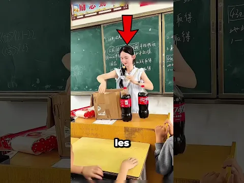 Esta maestra tiene una forma increíble de motivar a sus alumnos 🥤😂